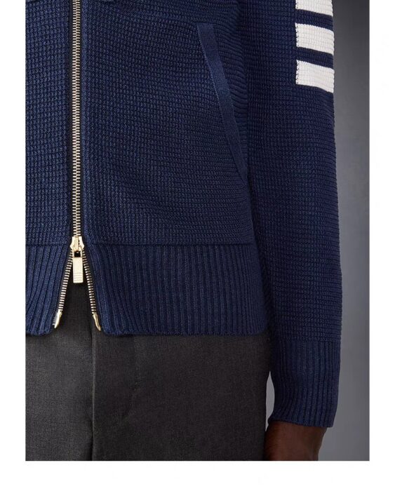 톰브라운 리넨 코튼 4-바 릴렉스 핏 집업 후디 레플리카 미러급 SA급 S급 고퀄리티 하이엔드 최상급 의류 [남성여성공용] 7