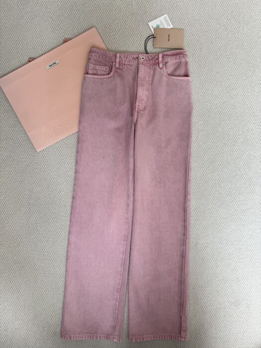 미우미우 핑크 진 레플리카 미러급 SA급 S급 고퀄리티 하이엔드 최상급 의류 [여성] 7