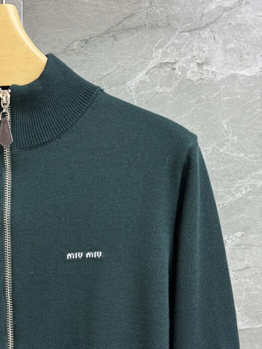 미우미우 지퍼 니트 가디건 레플리카 미러급 SA급 S급 고퀄리티 하이엔드 최상급 의류 [여성] 10