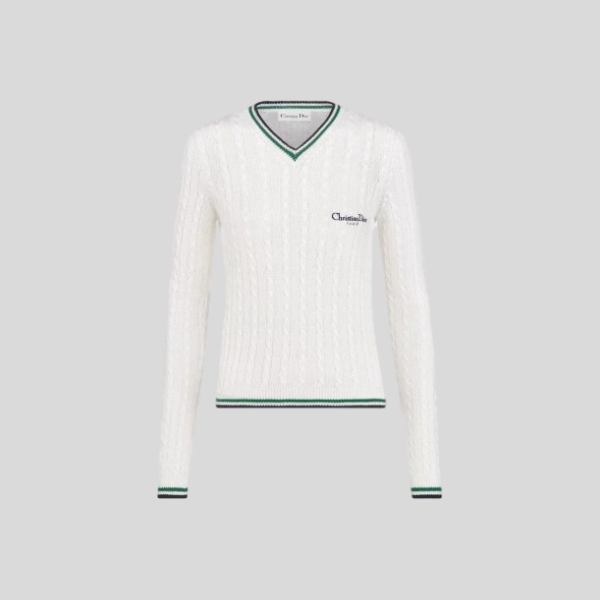 디올 슬림핏 브이넥 니트 레플리카 미러급 SA급 S급 고퀄리티 하이엔드 최상급 의류 [여성]