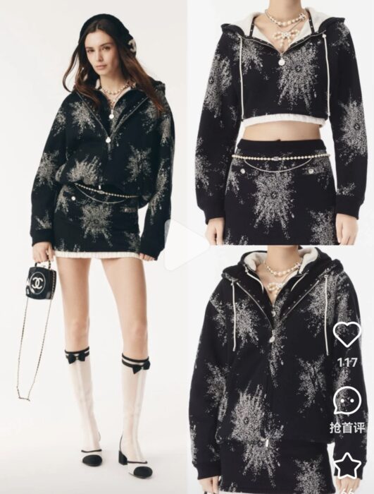 프라다 크롭 스트라이프 피케 폴로 셔츠 레플리카 미러급 SA급 S급 고퀄리티 하이엔드 최상급 의류 [여성] 10