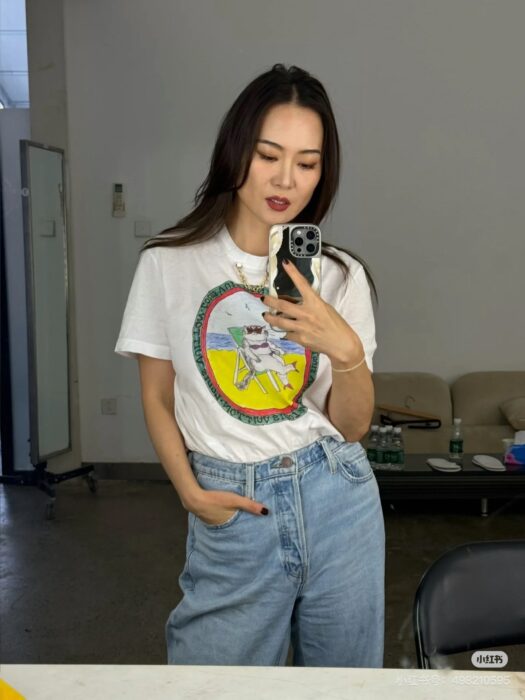 루이비통 고양이 프린트 티셔츠 레플리카 미러급 SA급 S급 고퀄리티 하이엔드 최상급 의류 [여성] 2