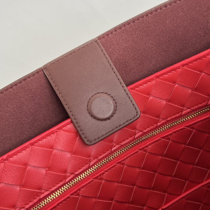 보테가베네타 라지 안디아모 806010 레드 브라운 핸드백 토트백 레플리카 미러급 SA급 S급 고퀄리티 최상급 하이엔드 가방 [여성] 7