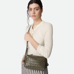 보테가베네타 탑 핸들 루프 백 올리브 796615 핸드백 크로스백 레플리카 미러급 SA급 S급 고퀄리티 최상급 하이엔드 가방 [여성]