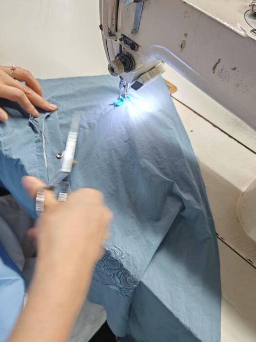 버버리 승마 체크 양면 바람막이 블루 레플리카 미러급 SA급 S급 고퀄리티 하이엔드 최상급 의류 [남성] 7