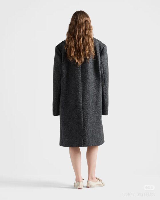 프라다 싱글브레스트 헤링본 울 자켓 레플리카 미러급 SA급 S급 고퀄리티 하이엔드 최상급 의류 [여성] 3