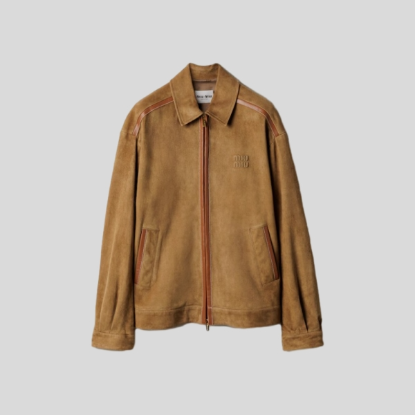 미우미우 스웨이드 블루종 자켓 레플리카 미러급 SA급 S급 고퀄리티 하이엔드 최상급 의류 [여성]