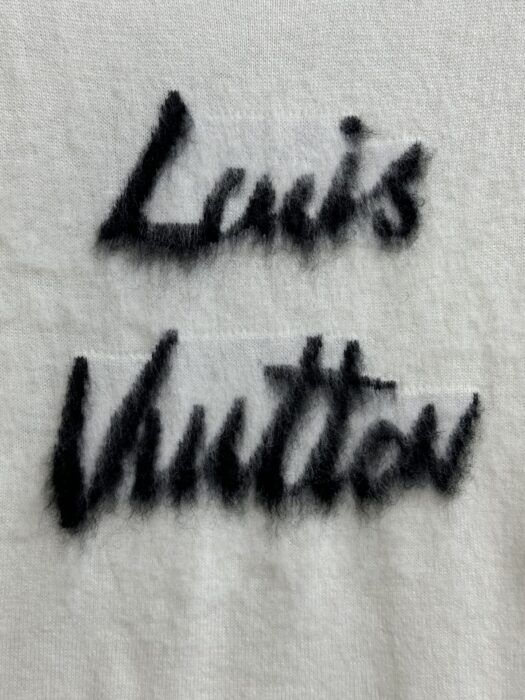 루이비통 브러시드 로고 티셔츠 레플리카 미러급 SA급 S급 고퀄리티 하이엔드 최상급 의류 [여성] 5