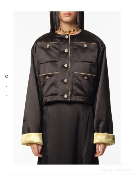 샤넬 핸드메이드 실크 새틴 자켓 레플리카 미러급 SA급 S급 고퀄리티 하이엔드 최상급 의류 [여성] 16