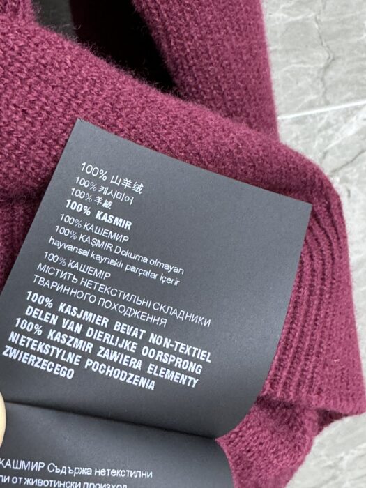 미우미우 캐시미어 폴로 스웨터 레플리카 미러급 SA급 S급 고퀄리티 하이엔드 최상급 의류 [여성] 11