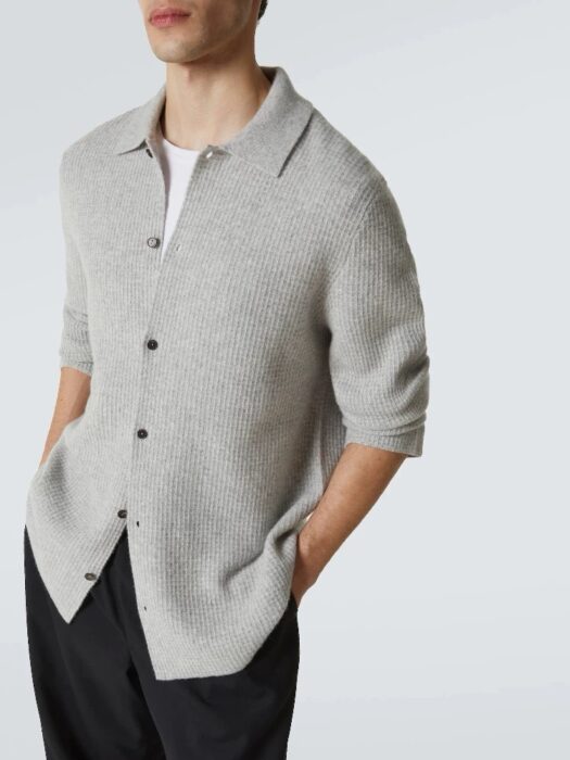 더로우 THE ROW 와플 니트 가디건 라이트 그레이 레플리카 미러급 SA급 S급 고퀄리티 하이엔드 최상급 의류 [남성]