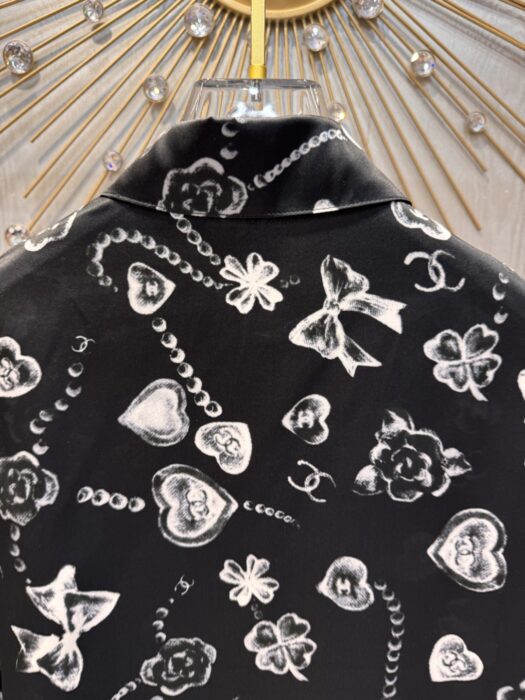 샤넬 뉴 레이스 카멜리아 러브 리본 셔츠 레플리카 미러급 SA급 S급 고퀄리티 하이엔드 최상급 의류 [여성] 8