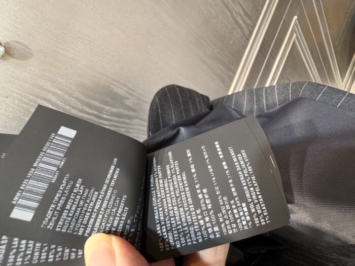 미우미우 싱글 브레스티드 핀스트라이프 자켓 레플리카 미러급 SA급 S급 고퀄리티 하이엔드 최상급 의류 [남성여성공용] 9