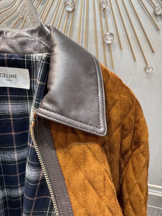 셀린느 스웨이드 퀼티드 자켓 레플리카 미러급 SA급 S급 고퀄리티 하이엔드 최상급 의류 [여성] 9