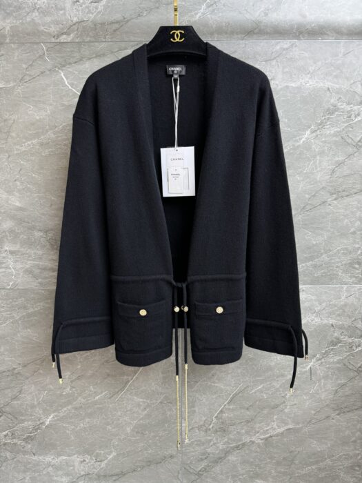 샤넬 드로스트링 캐시미어 가디건 레플리카 미러급 SA급 S급 고퀄리티 하이엔드 최상급 의류 [여성] 4