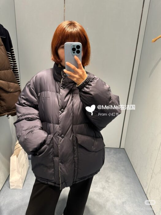 미우미우 리버시블 테크니컬 폰제 다운 자켓 레플리카 미러급 SA급 S급 고퀄리티 하이엔드 최상급 의류 [여성] 19