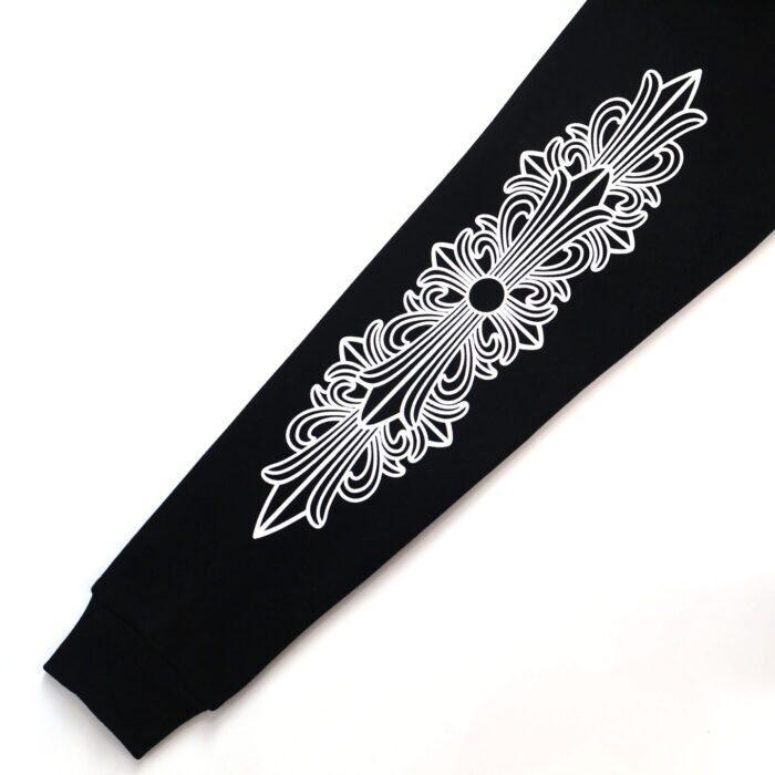 크롬하츠 소매 플라워 프린트 후드집업 블랙 레플리카 미러급 SA급 S급 고퀄리티 하이엔드 최상급 의류 [남성여성공용] 6