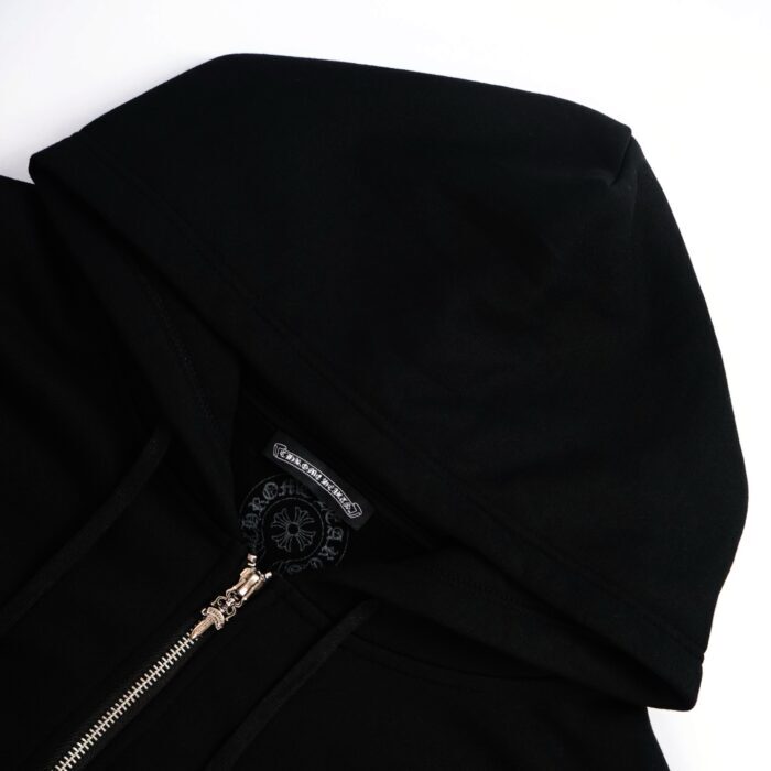 크롬하츠 소매 플라워 프린트 후드집업 블랙 레플리카 미러급 SA급 S급 고퀄리티 하이엔드 최상급 의류 [남성여성공용] 5