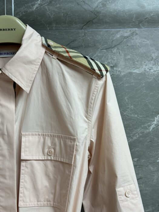 버버리 코튼 포플린 셔츠 드레스 레플리카 미러급 SA급 S급 고퀄리티 하이엔드 최상급 의류 [여성] 10