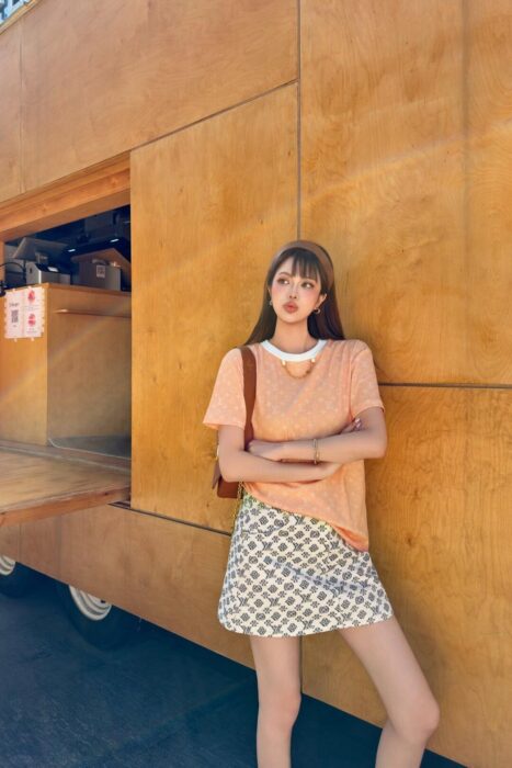 루이비통 프린트 티셔츠 레플리카 미러급 SA급 S급 고퀄리티 하이엔드 최상급 의류 [여성] 4