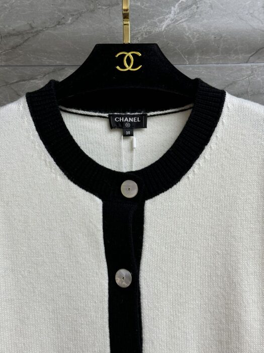 샤넬 보우 컬러블록 가디건 레플리카 미러급 SA급 S급 고퀄리티 하이엔드 최상급 의류 [여성] 3