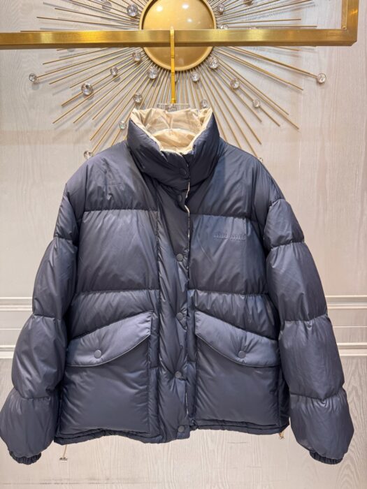 미우미우 리버시블 테크니컬 폰제 다운 자켓 레플리카 미러급 SA급 S급 고퀄리티 하이엔드 최상급 의류 [여성] 2