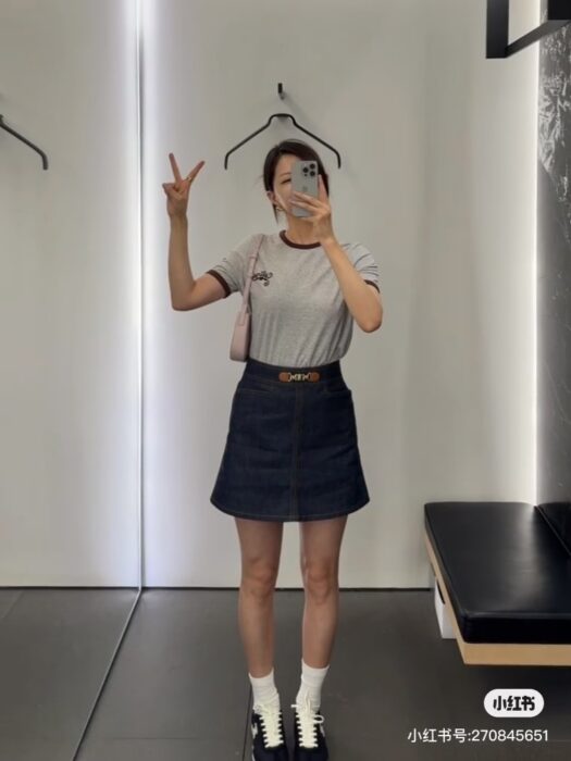 셀린느 코튼 저지 티셔츠 레플리카 미러급 SA급 S급 고퀄리티 하이엔드 최상급 의류 [여성] 5