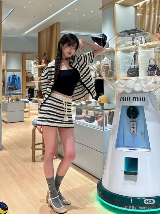 미우미우 크로셰 니트 세트 레플리카 미러급 SA급 S급 고퀄리티 하이엔드 최상급 의류 [여성] 15