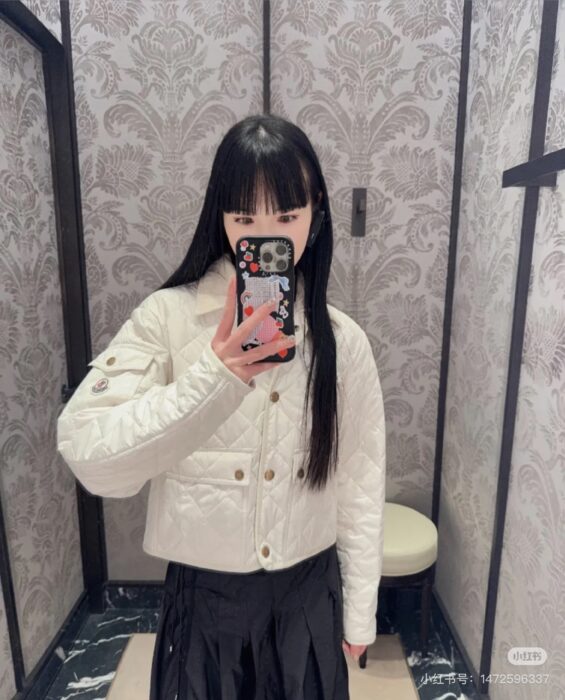 몽클레어 Chitre 다이아몬드 퀼팅 패딩 셔츠 자켓 레플리카 미러급 SA급 S급 고퀄리티 하이엔드 최상급 의류 [여성] 7