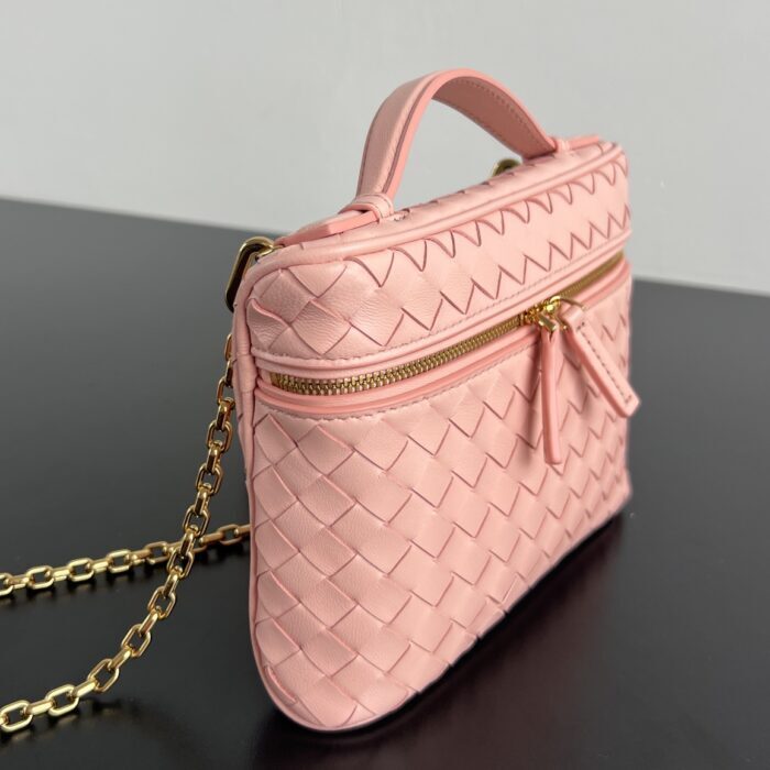 보테가베네타 스몰 소프트 베니티 핑크 843800 레플리카 미러급 SA급 S급 고퀄리티 최상급 하이엔드 크로스백 가방 [여성] 3