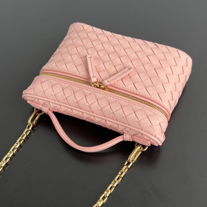 보테가베네타 스몰 소프트 베니티 핑크 843800 레플리카 미러급 SA급 S급 고퀄리티 최상급 하이엔드 크로스백 가방 [여성] 4