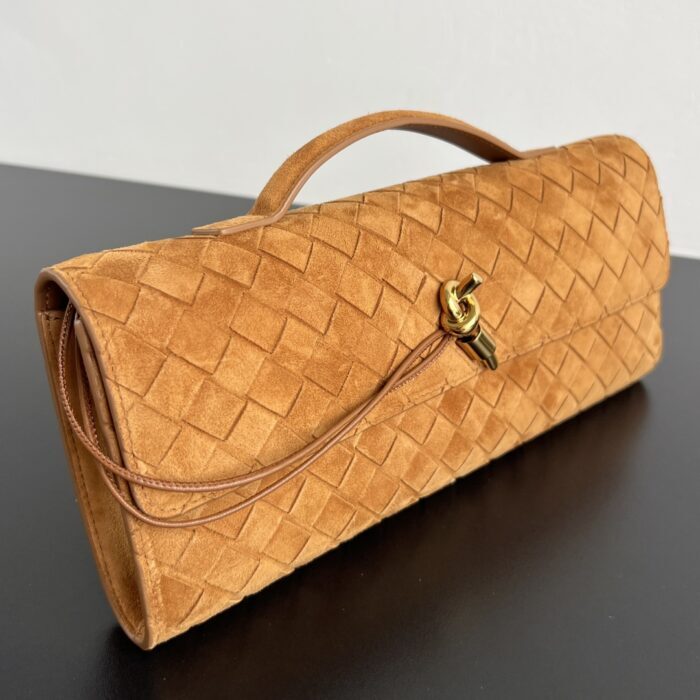 보테가베네타 안디아모 클러치 741511 앰버 스웨이드 레플리카 미러급 SA급 S급 고퀄리티 최상급 하이엔드 가방 [여성] 4