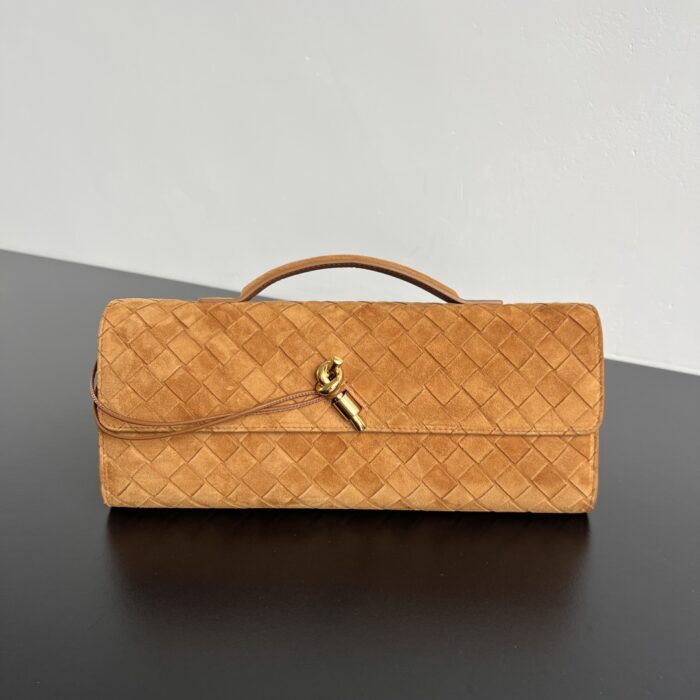 보테가베네타 안디아모 클러치 741511 앰버 스웨이드 레플리카 미러급 SA급 S급 고퀄리티 최상급 하이엔드 가방 [여성]