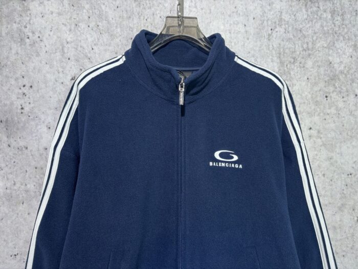 발렌시아가 루프 스포츠 아이콘 집업 자켓 블루 레플리카 미러급 SA급 S급 고퀄리티 하이엔드 최상급 의류 [남성여성공용] 5