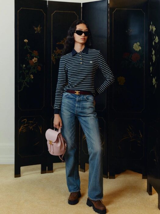 셀린느 스트라이프 폴로 셔츠 레플리카 미러급 SA급 S급 고퀄리티 하이엔드 최상급 의류 [여성] 7