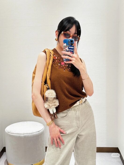 펜디 러스트 울 캐시미어 베스트 레플리카 미러급 SA급 S급 고퀄리티 하이엔드 최상급 의류 [여성] 2