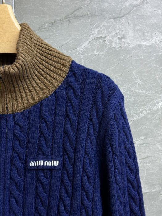 미우미우 케이블 니트 가디건 레플리카 미러급 SA급 S급 고퀄리티 하이엔드 최상급 의류 [여성] 8