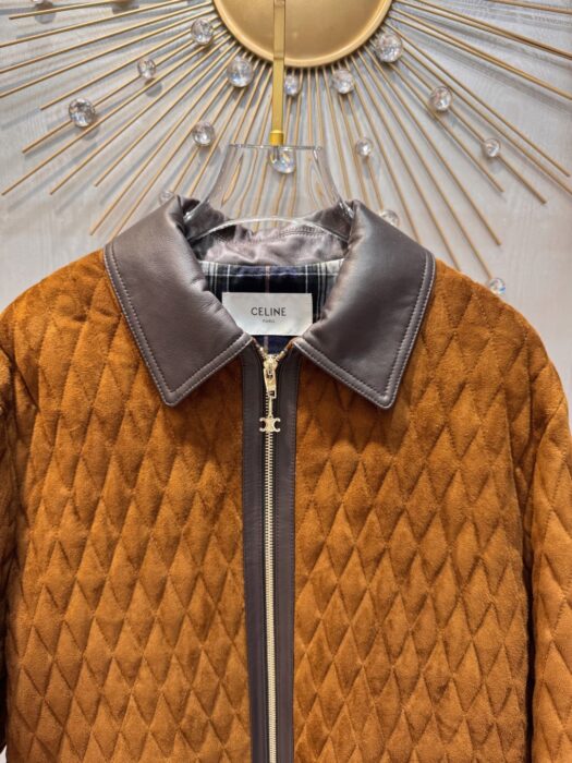 셀린느 스웨이드 퀼티드 자켓 레플리카 미러급 SA급 S급 고퀄리티 하이엔드 최상급 의류 [여성] 5
