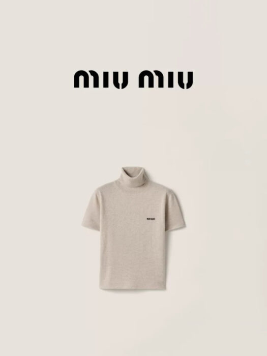 미우미우 캐시미어 터틀넥 스웨터 레플리카 미러급 SA급 S급 고퀄리티 하이엔드 최상급 의류 [여성] 11