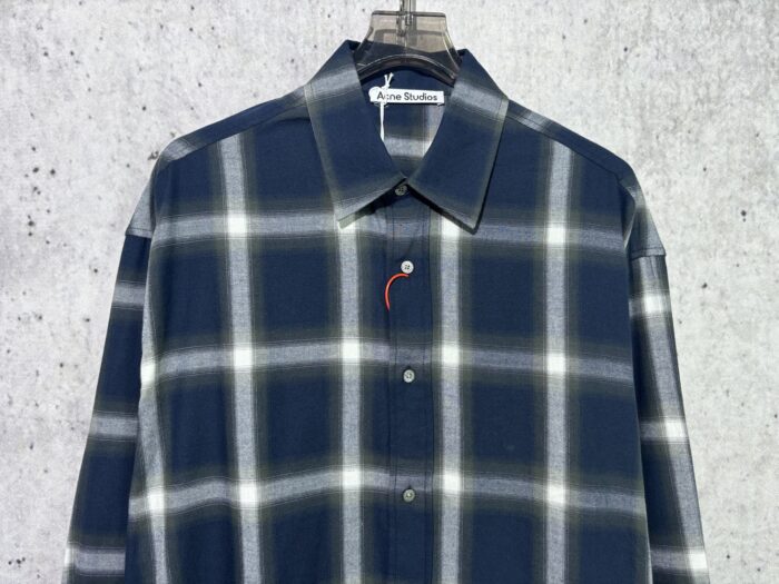 아크네스튜디오 체크 긴팔 셔츠 레플리카 미러급 SA급 S급 고퀄리티 하이엔드 최상급 의류 [남성여성공용] 5