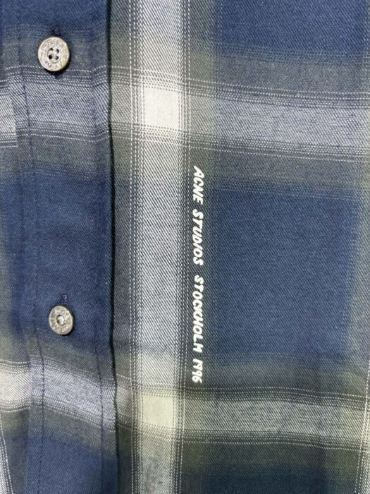 아크네스튜디오 체크 긴팔 셔츠 레플리카 미러급 SA급 S급 고퀄리티 하이엔드 최상급 의류 [남성여성공용] 12