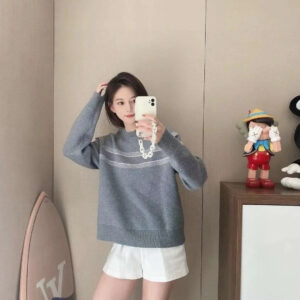 디올 크리스찬 캐시미어 오블리크 양면 니트 그레이 레플리카 미러급 SA급 S급 고퀄리티 하이엔드 최상급 의류 [남성여성공용]
