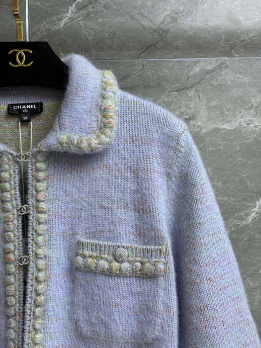 샤넬 퍼플 플러시 가디건 레플리카 미러급 SA급 S급 고퀄리티 하이엔드 최상급 의류 [여성] 10