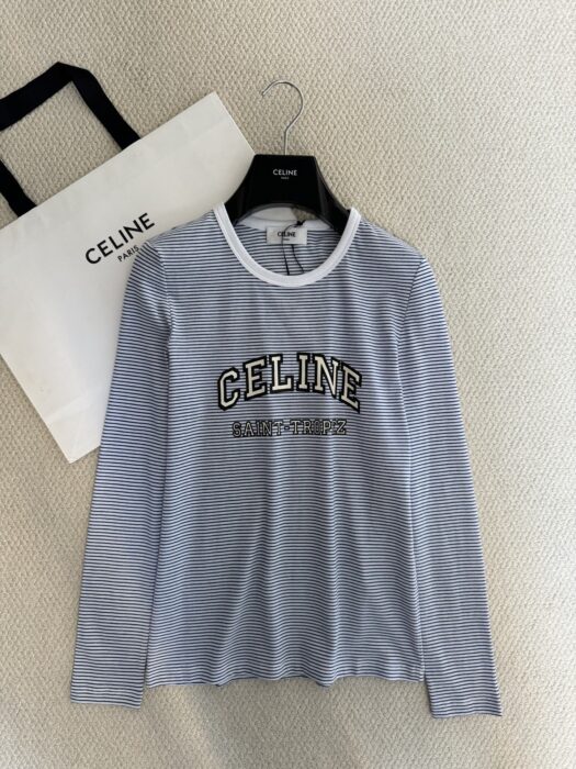 셀린느 스트라이프 긴팔 티셔츠 레플리카 미러급 SA급 S급 고퀄리티 하이엔드 최상급 의류 [여성] 4