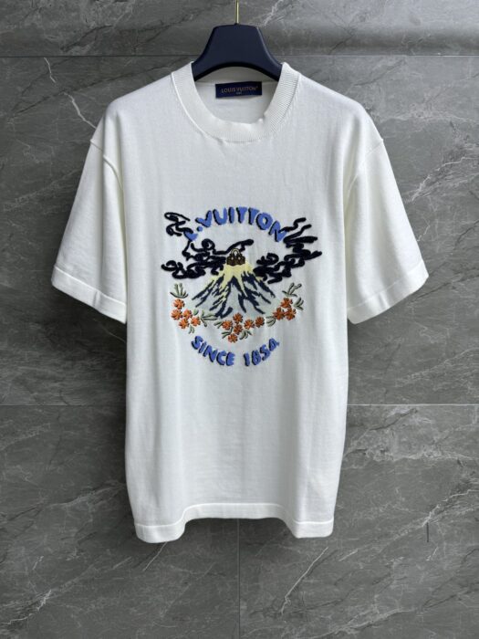 루이비통 쇼트 슬리브드 니티드 크루넥 레플리카 미러급 SA급 S급 고퀄리티 하이엔드 최상급 의류 [여성] 11