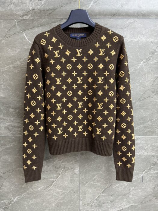 루이비통 3D 모노그램 니트 풀오버 레플리카 미러급 SA급 S급 고퀄리티 하이엔드 최상급 의류 [여성] 6