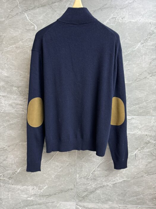 미우미우 캐시미어 및 가죽 지퍼 스웨터 레플리카 미러급 SA급 S급 고퀄리티 하이엔드 최상급 의류 [여성] 9