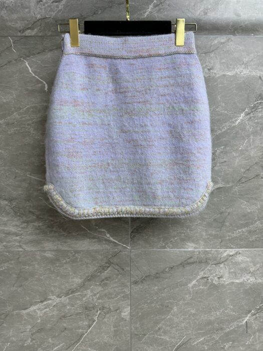 샤넬 퍼플 플러시 스커트 레플리카 미러급 SA급 S급 고퀄리티 하이엔드 최상급 의류 [여성] 7