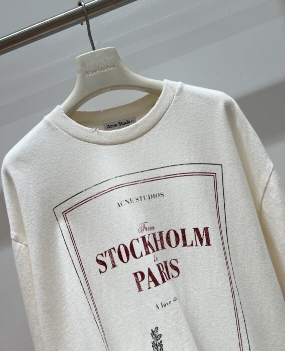 아크네스튜디오 레이어드 프린트 티셔츠 레플리카 미러급 SA급 S급 고퀄리티 하이엔드 최상급 의류 [여성] 6