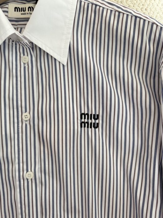 미우미우 긴팔 셔츠 레플리카 미러급 SA급 S급 고퀄리티 하이엔드 최상급 의류 [여성] 14
